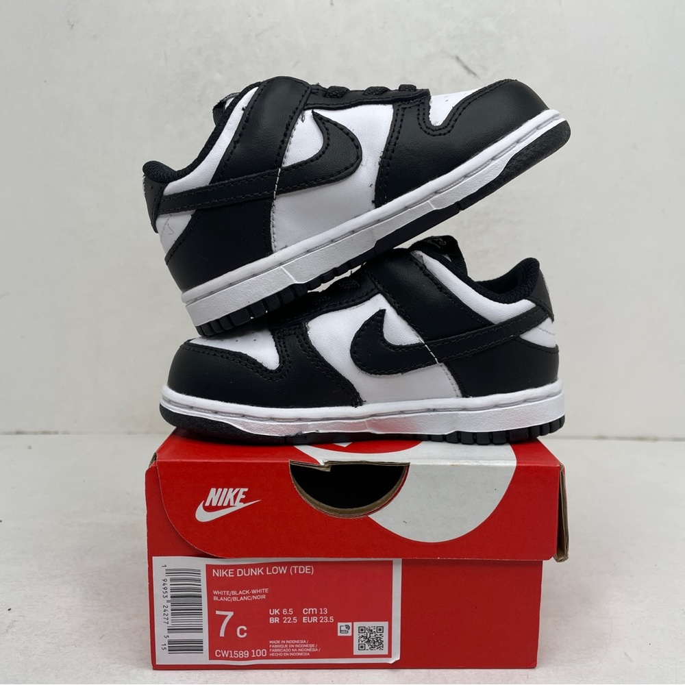 Nike Dunk Low TD “Panda/Black White” 2023 - Picture 3 of 4